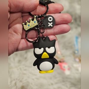Sanrio characters Badtz Maru keychain charm